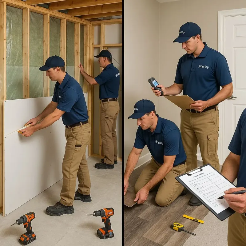 Repairs and Reconstruction process in Winslow, AZ